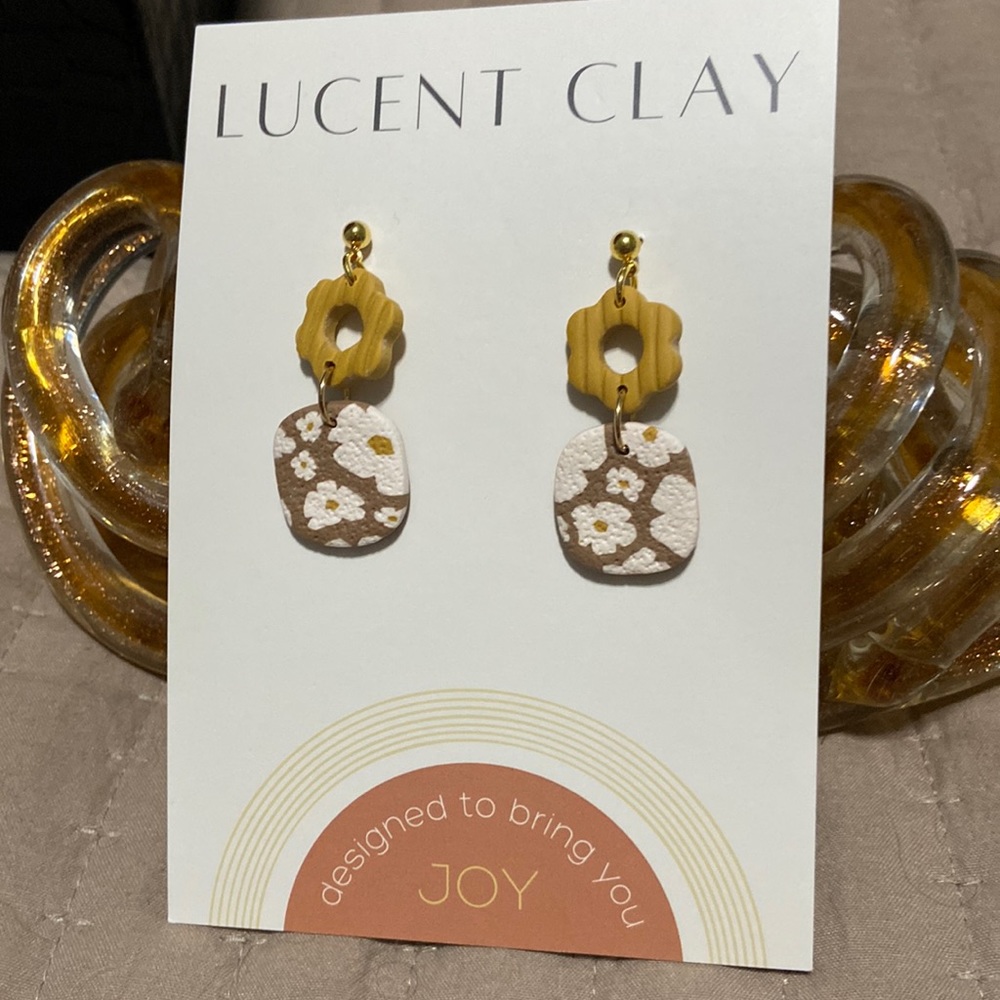 Lucent Clay earrings